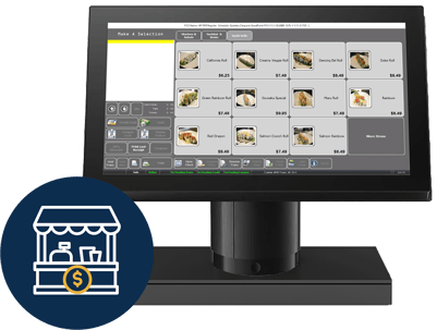 Cloud POS and icon